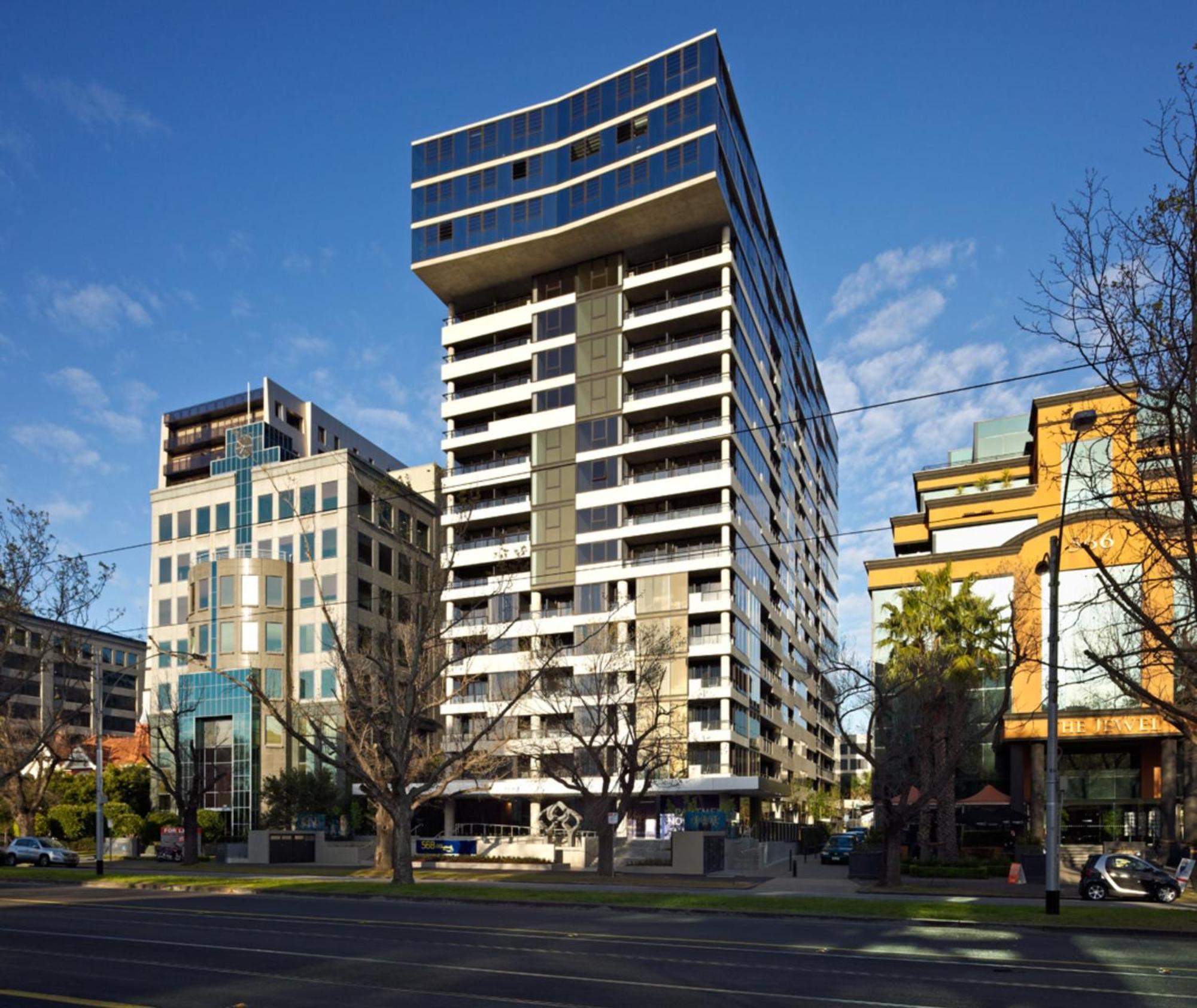Oaks Melbourne St Kilda Road Hotel Екстериор снимка